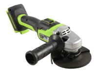 Шлифмашина угловая аккумуляторная GREENWORKS GD24AG (3200207 комплект)