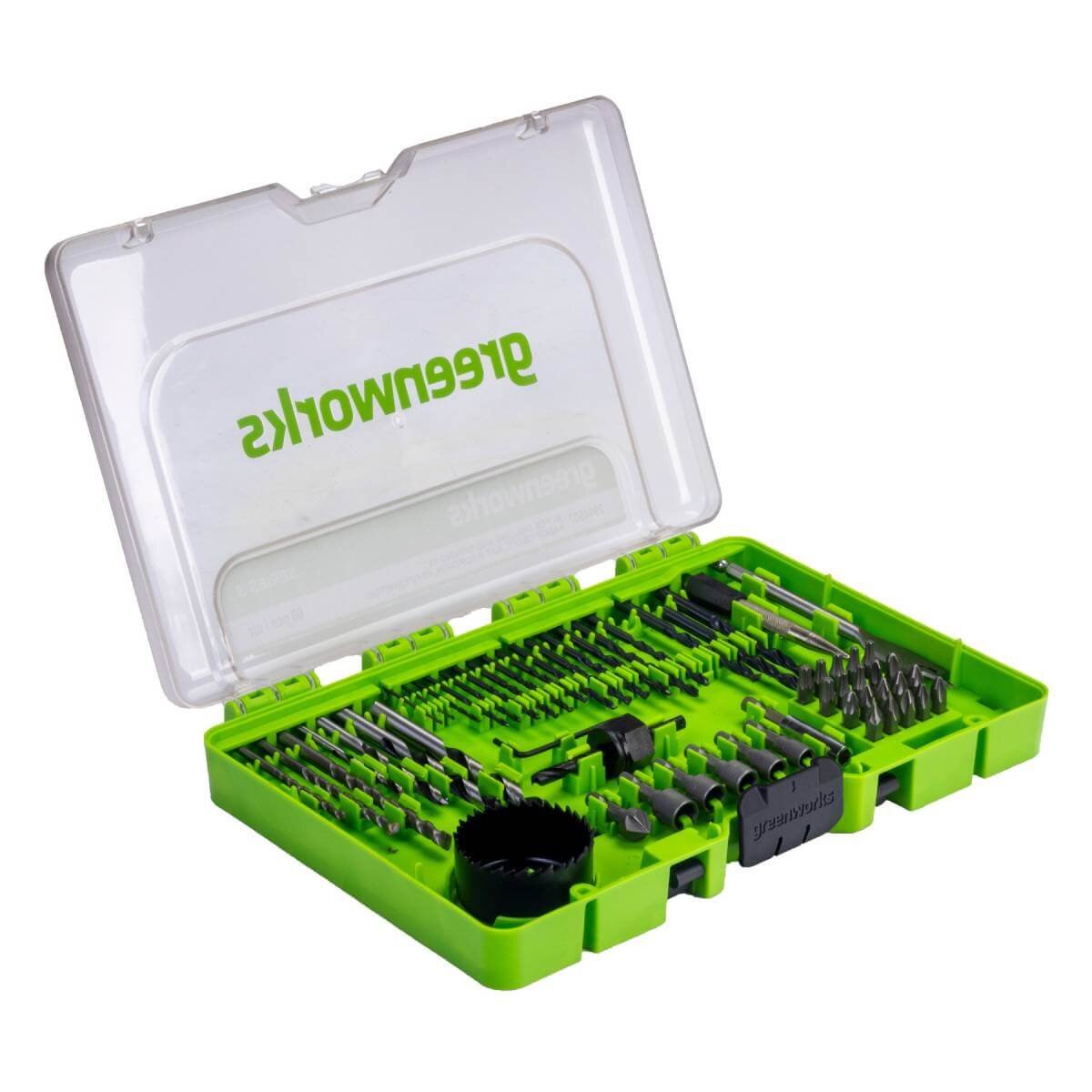 Набор бит и сверл GREENWORKS 60 шт. (2944507)
