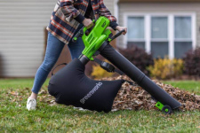 Воздуходувка-пылесос аккумуляторная GREENWORKS GD60BVII (2409307) [60В, без акб и з/у]