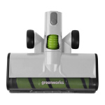 Пылесос аккумуляторный GREENWORKS G24SVK4 White (4701107UB)