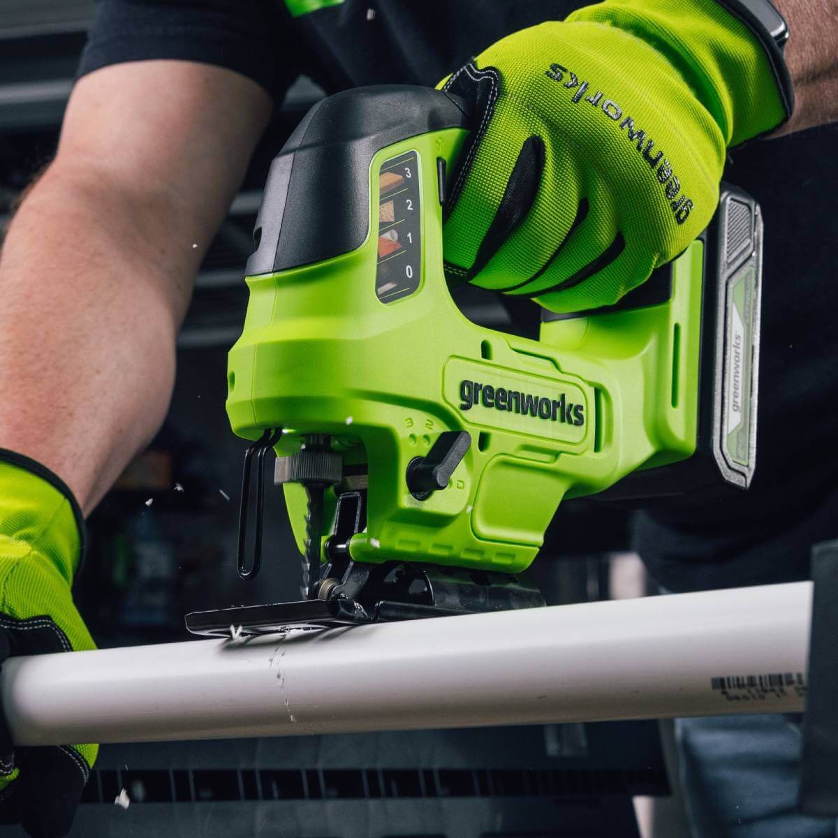 Лобзик аккумуляторный GREENWORKS GD24JS90 (3601707CUA)