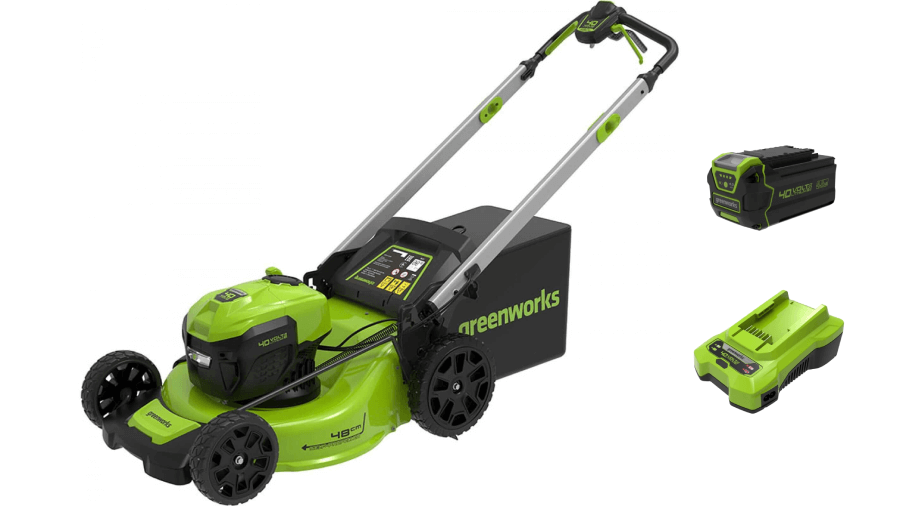 Газонокосилка аккум. GREENWORKS GD40LM48SPK4 (2517407UB)