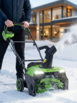 Снегоуборщик аккумуляторный GREENWORKS GD40STX2 (2603407UG)