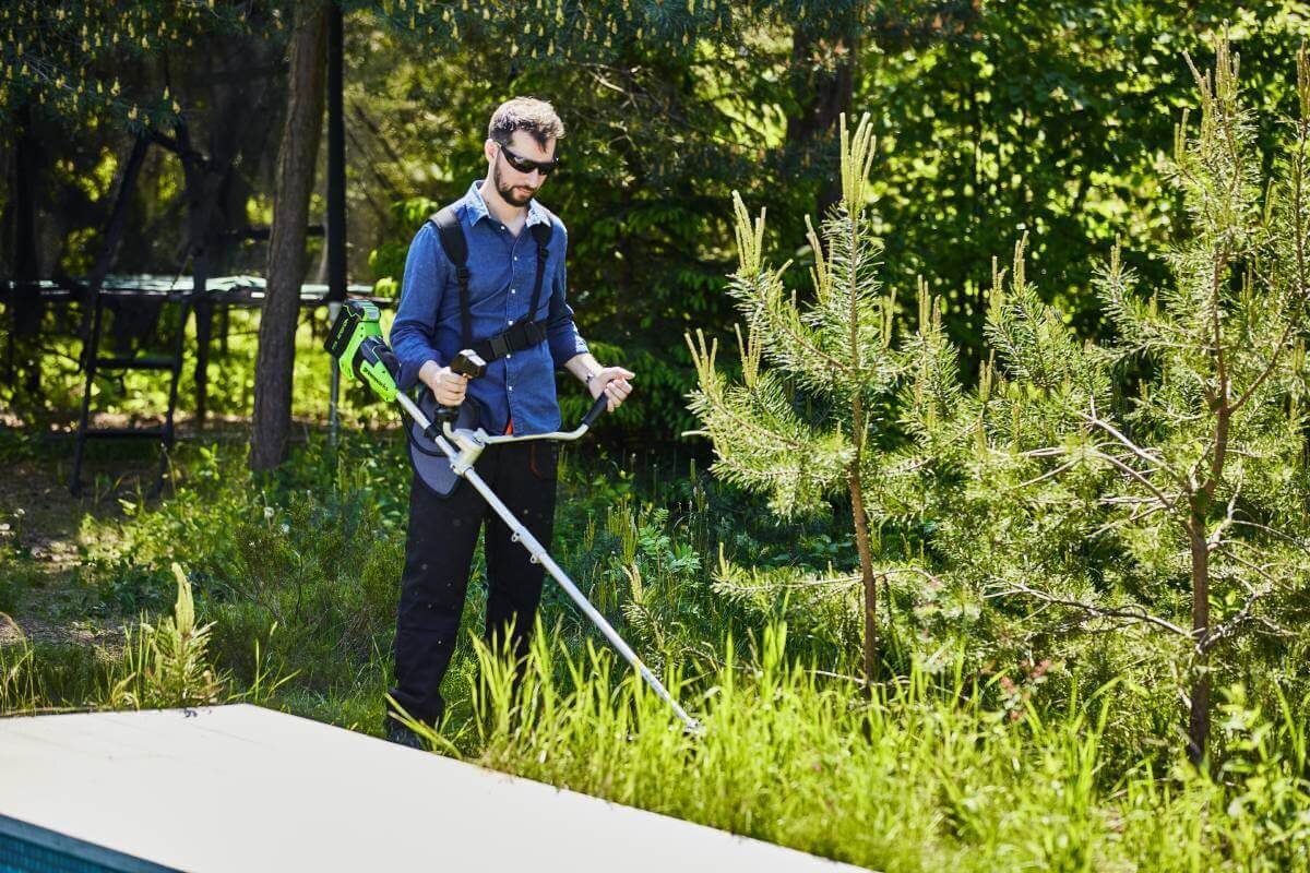 Триммер аккумуляторный GREENWORKS G24LT25K2 (2107207)