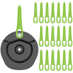 Триммер аккумуляторный GREENWORKS G24L(S)T25K2 (2113307SA) [24В, 1х2.0 Ач, з/у]