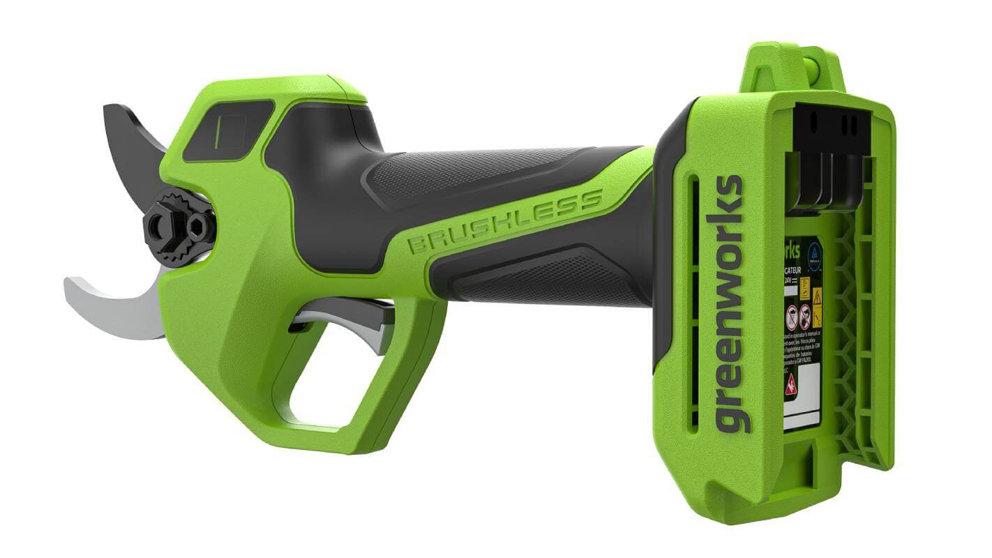 Секатор садовый аккумуляторный GREENWORKS PR24320 (PR24320UB)