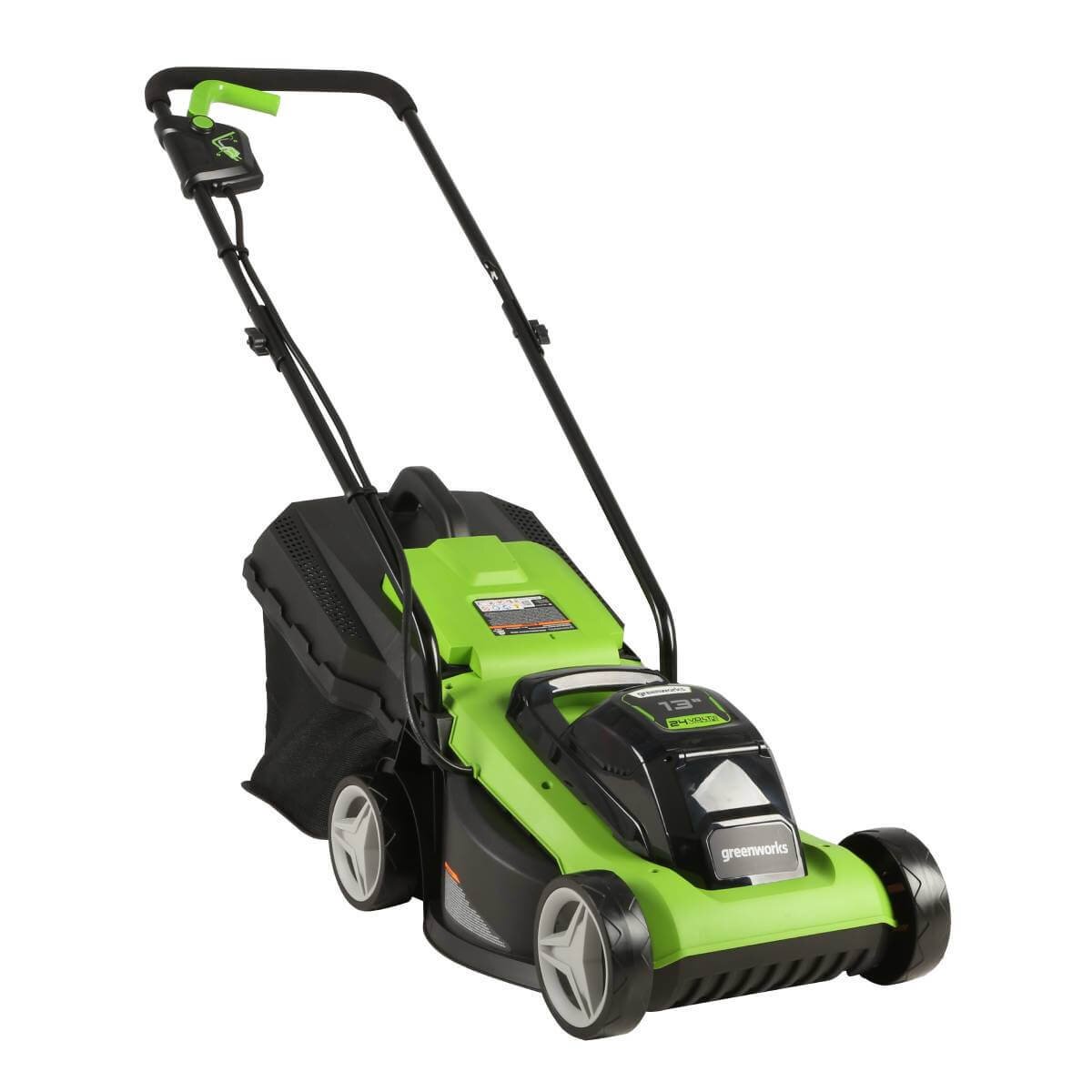 Газонокосилка аккумуляторная GREENWORKS G24LM32K2 (2509607)