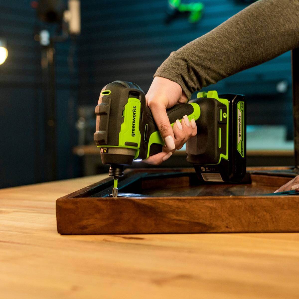 Винтоверт аккумуляторный ударный GREENWORKS ID3170 (3804907CUA)