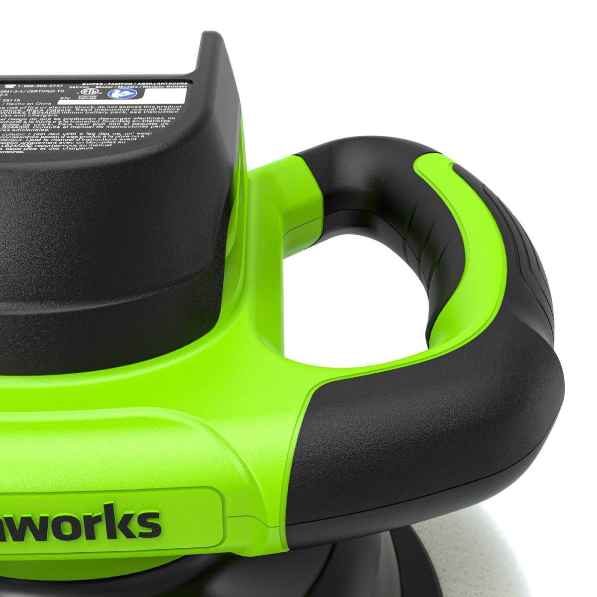 Шлифмашина полировальная аккумуляторная GREENWORKS G24BU10 без АКБ и ЗУ (3502107)