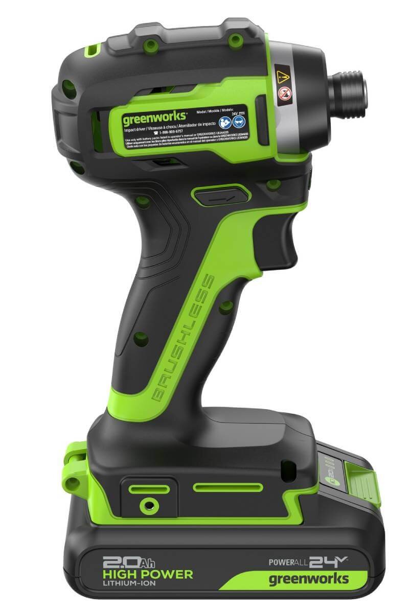 Винтоверт аккумуляторный ударный GREENWORKS ID3170 (3804907CUA)