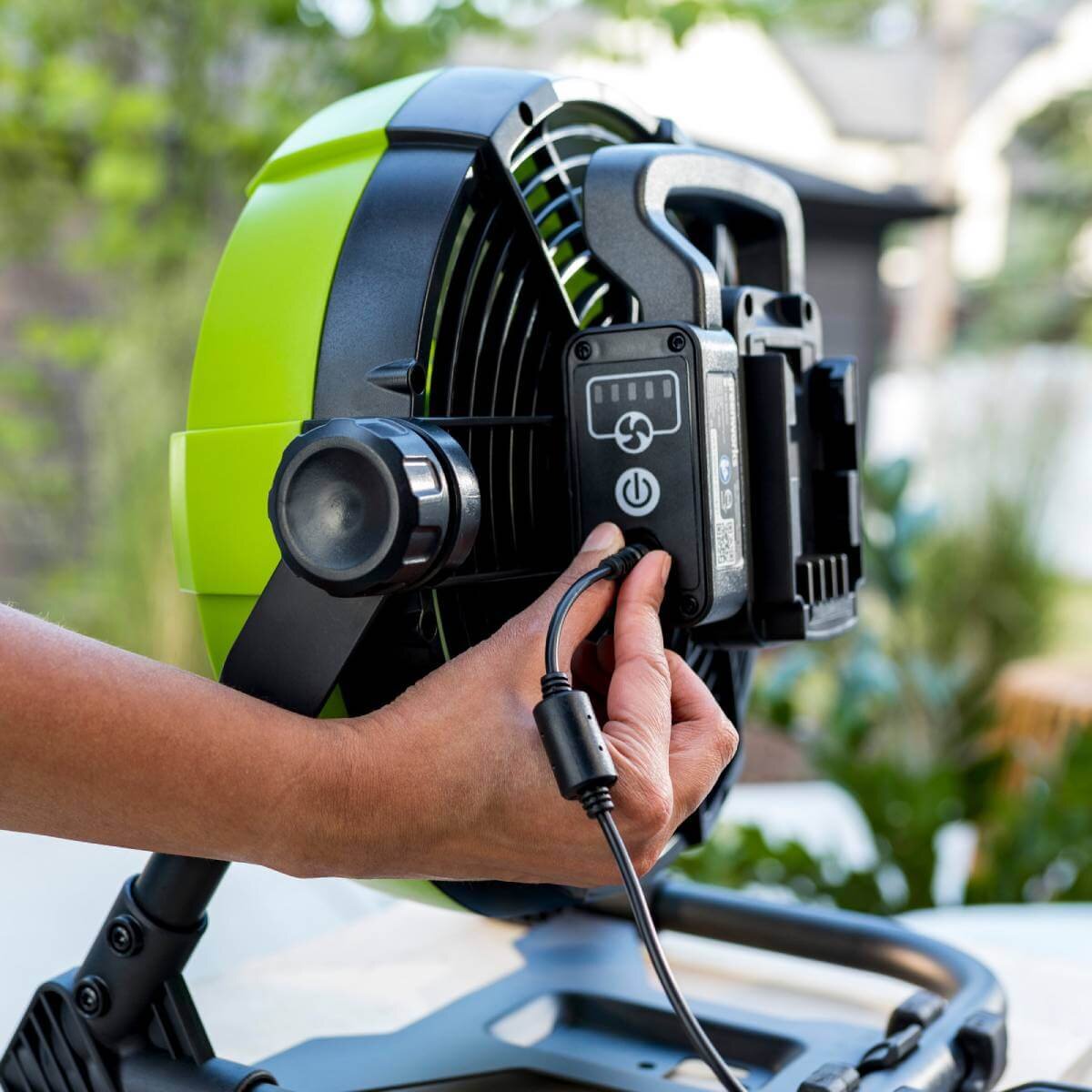 Вентилятор аккумуляторный GREENWORKS G24FAN без АКБ и ЗУ (3503407)