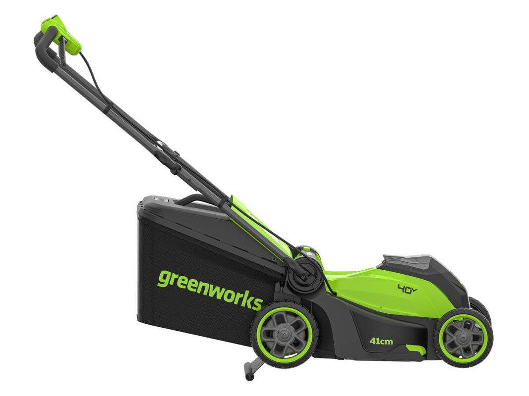 Газонокосилка аккумуляторная GREENWORKS GD40LM411 (2521007) [40В, без акб и з/у]