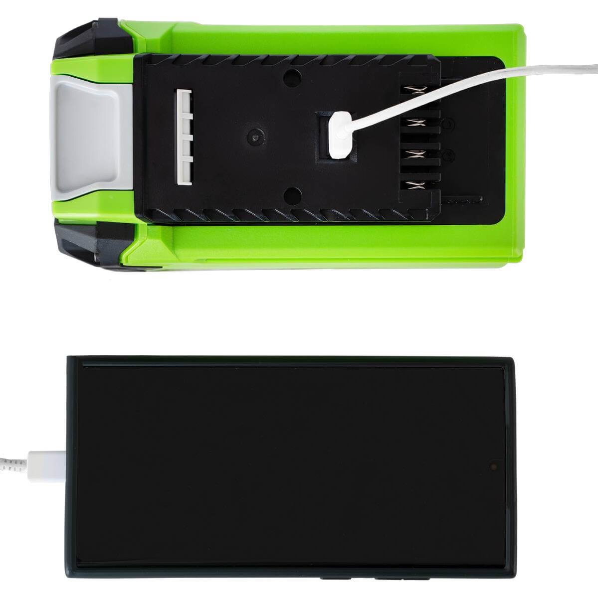 Аккумулятор GREENWORKS G40USB2 40.0V 2.0Ah Li-Ion (2939407)