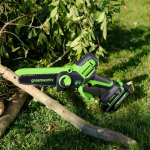 Пила садовая аккумуляторная GREENWORKS GD24CSMNX (2008707UB) [24В, 1х4.0 Ач, з/у]