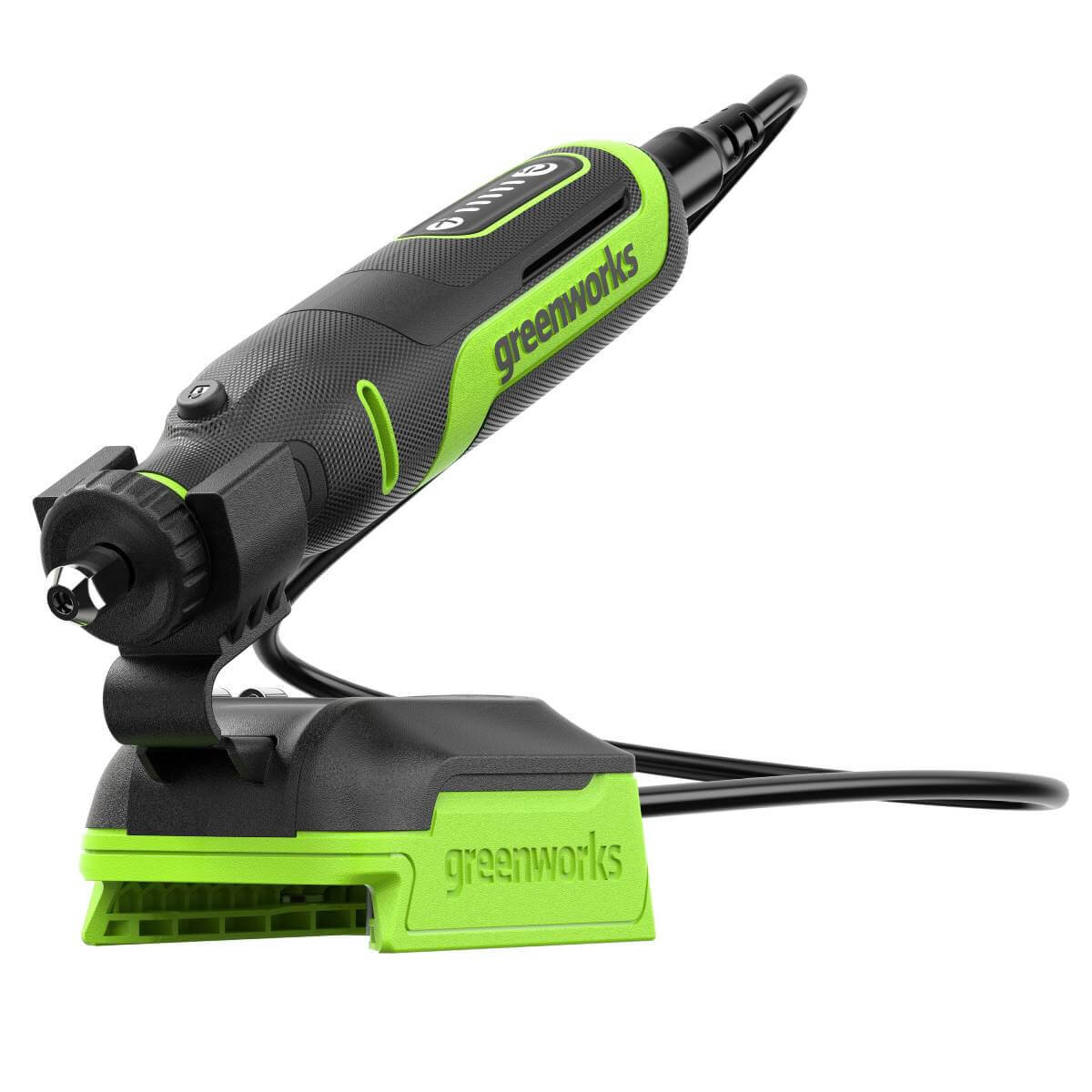 Гравер аккумуляторный GREENWORKS G24RT без АКБ и ЗУ+ принадлежности (3200807)