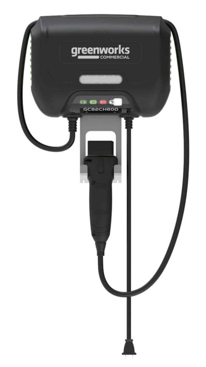 Зарядное устройство для трактора и райдера GREENWORKS Commercial G82C 82.0V 8А (2955407)