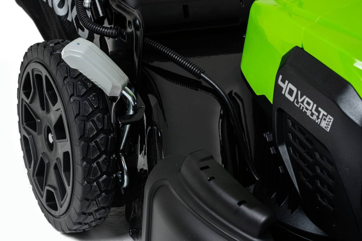 Газонокосилка аккумуляторная GREENWORKS GD40LM46SPK4 (2506807UG) [40В, 1х5.0 Ач, з/у]