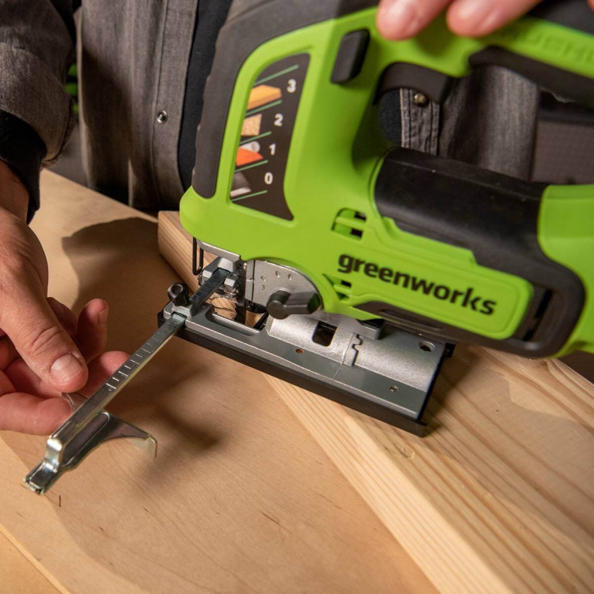 Лобзик аккумуляторный GREENWORKS GD24JS120 (3601407CUB)