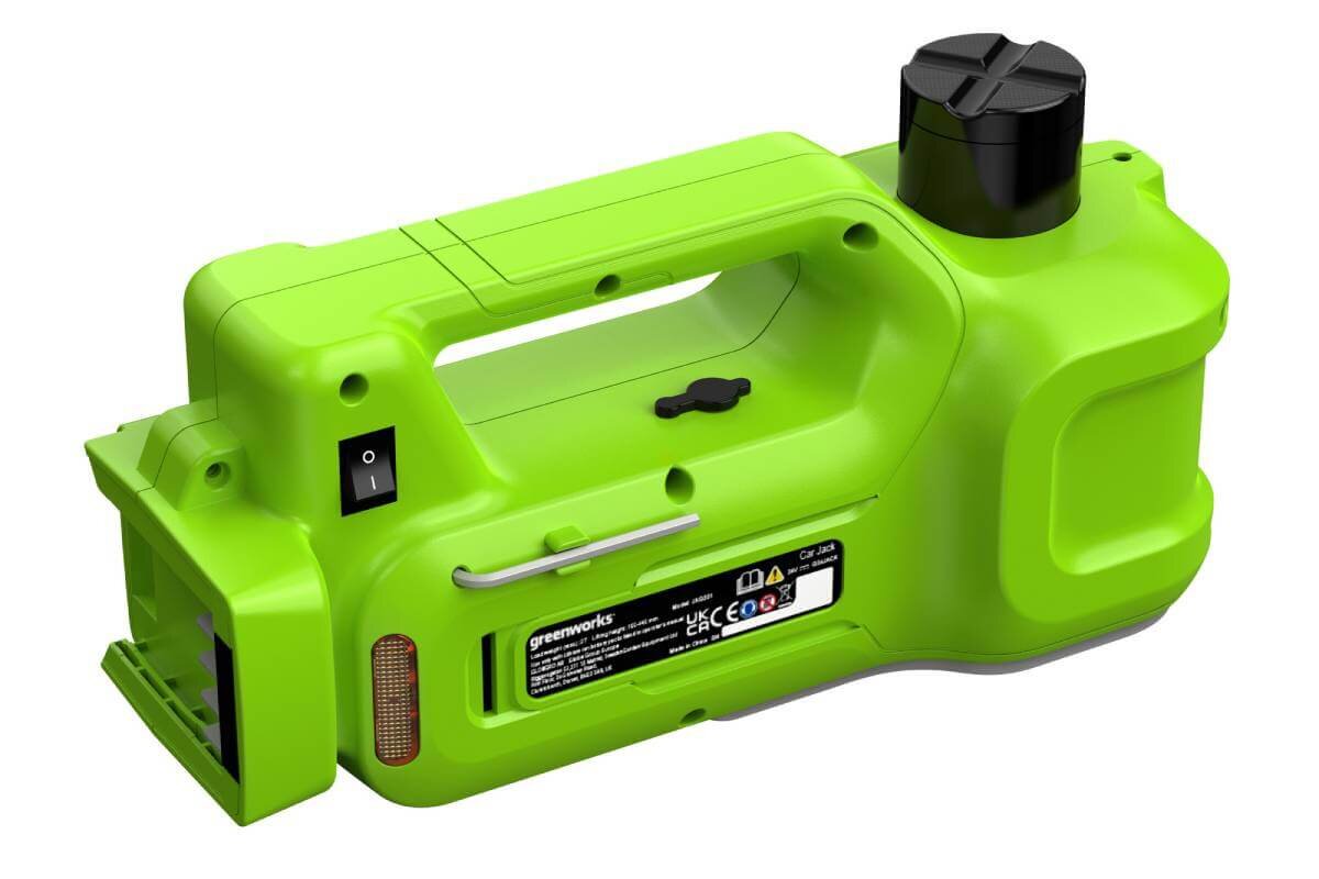 Домкрат аккумуляторный 3т GREENWORKS G24Jacks (3401407)