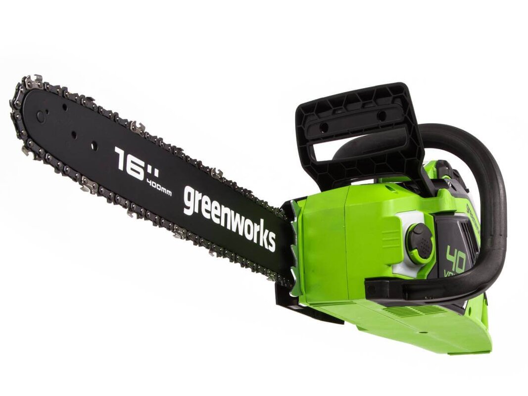 Пила цепная аккумуляторная GREENWORKS GD40CS18 (2005807UH) [40В, 1х8.0 Ач, з/у]