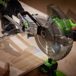 Пила торцовочная аккумуляторная GREENWORKS GD24MS216 (1501707UH)