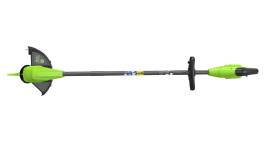 Триммер аккумуляторный GREENWORKS G24L(S)T25K2 (2113307SA) [24В, 1х2.0 Ач, з/у]