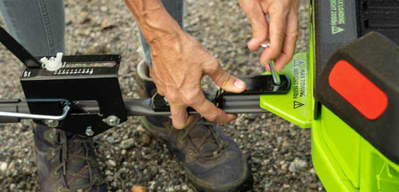 Райдер садовый аккуммуляторный GREENWORKS CrossoverT GC82LT107 82V без АКБ и ЗУ (7404507)