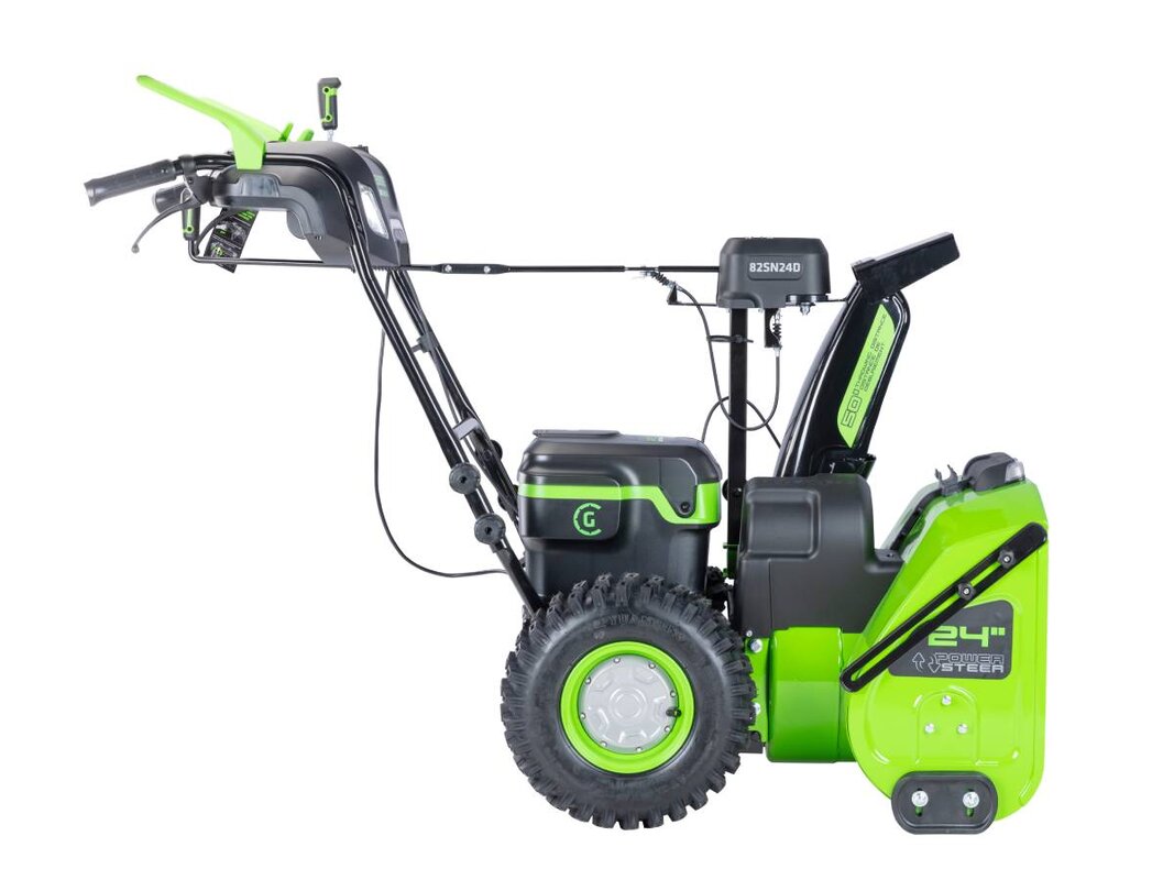 Снегоуборщик аккумуляторный самоходный GREENWORKS GD82ST56 (2602807)