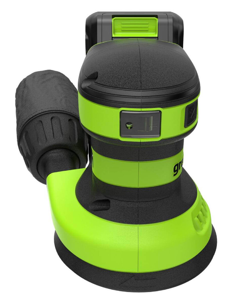 Шлифмашина эксцентриковая (орбитальная) аккумуляторная GREENWORKS (3100907CUA)