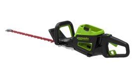 Кусторез садовый аккумуляторный GREENWORKS GC82HT2 (2208307) [82В, без АКБ и ЗУ]