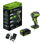 Гайковерт аккумуляторный ударный GREENWORKS G24IW200 (3803607CUB)