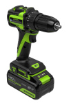Дрель-шуруповерт Greenworks DD345 (3708307CUB) [24В, 1х4.0 Ач, бесщеточный, кейс]