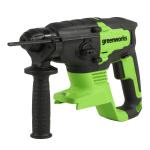 Перфоратор аккумуляторный GREENWORKS GD24SDS2 (3803007UB)
