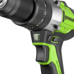 Дрель-шуруповерт ударный Greenworks GD24DD60 (3704107CUB) [24В, 1х4.0 Ач, бесщеточный, кейс]
