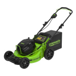 Газонокосилка аккумуляторная GREENWORKS GC82HPLM51 (2518907UB) [82В, 1х5.0 Ач, з/у]