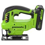 Лобзик аккумуляторный GREENWORKS GD24JS90 (3601707CUA)