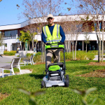 Газонокосилка аккумуляторная GREENWORKS LM221S (2519407) [82В, без АКБ и ЗУ]