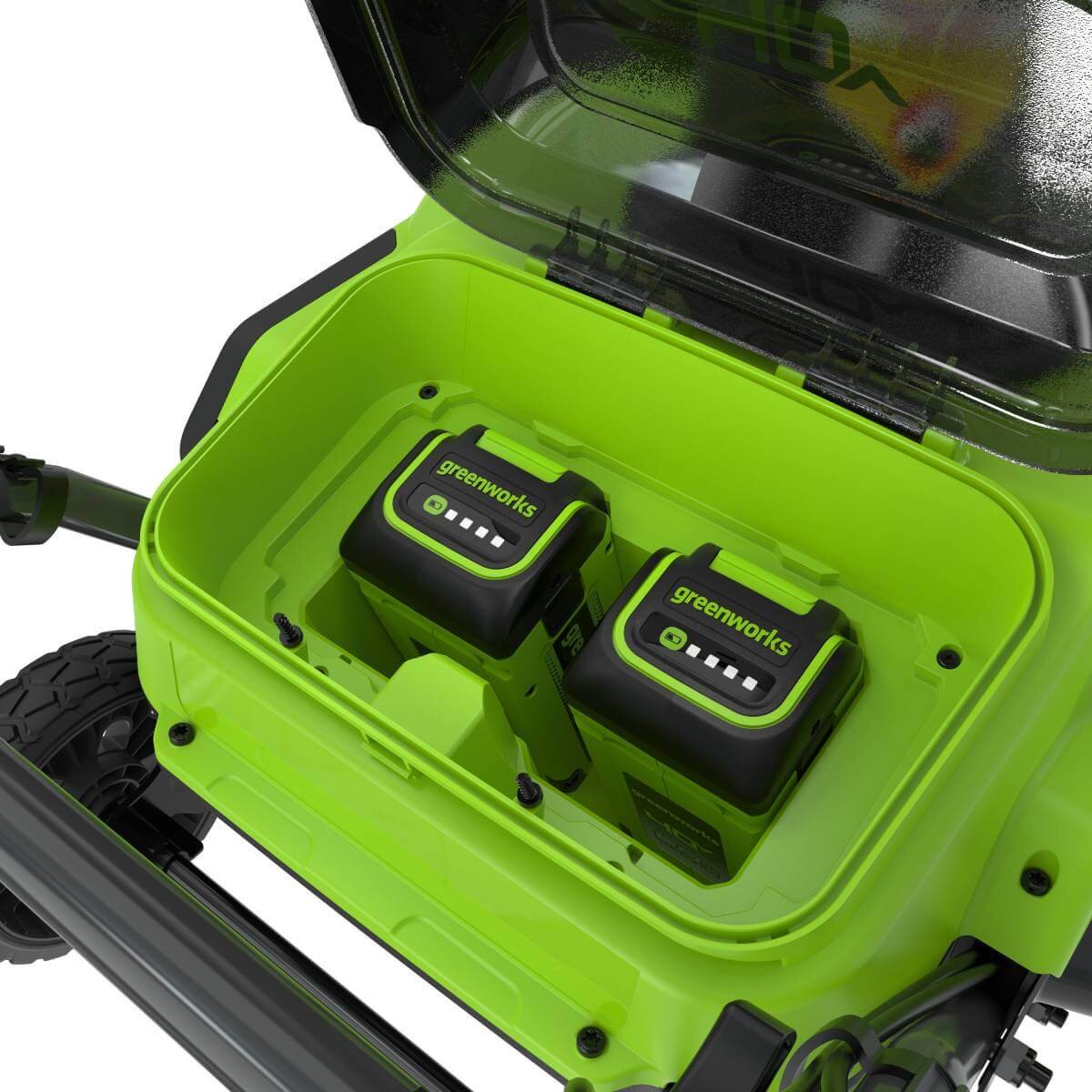 Снегоуборщик аккумуляторный GREENWORKS GD40STX2 (2603407UB)
