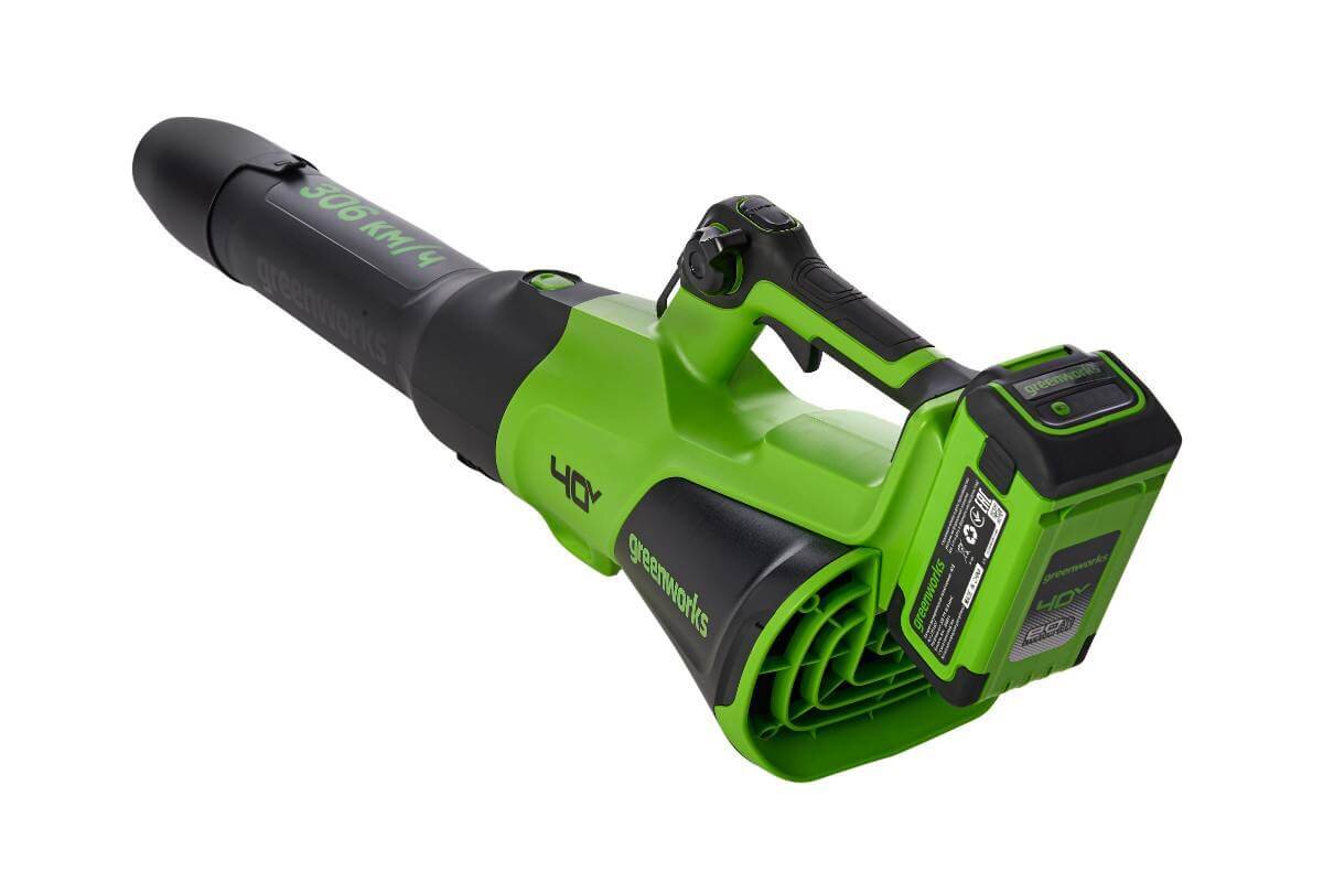 Воздуходувка аккумуляторная GREENWORKS GD40BG3 (2408207UH) [40В, 1х8.0 Ач, з/у]