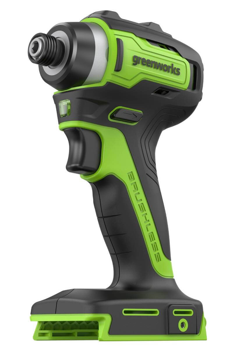 Винтоверт аккумуляторный ударный GREENWORKS ID3170 без АКБ и ЗУ (3804907)