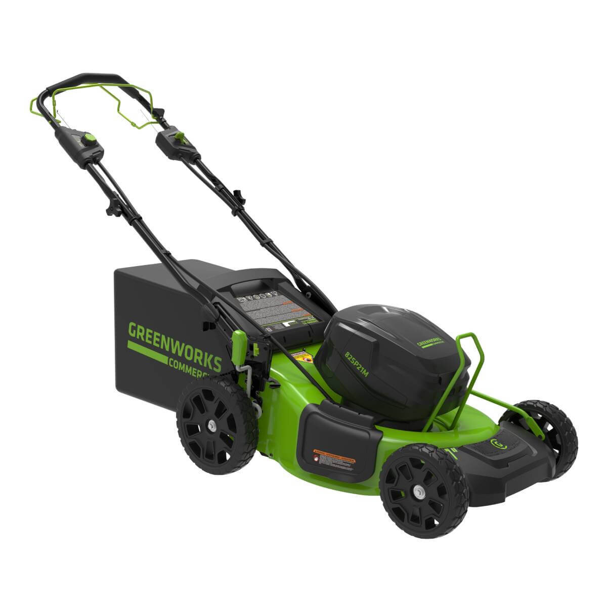 Газонокосилка аккумуляторная GREENWORKS GC82LM51SP2K2 (2515907UB)