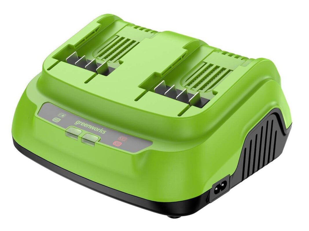 Зарядное устройство для аккумуляторов GREENWORKS G24X2C8 для Li-ion 24V (2958807)