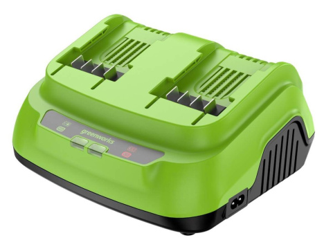 Зарядное устройство для аккумуляторов GREENWORKS G24X2C8 для Li-ion 24V (2958807)