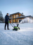 Снегоуборщик аккумуляторный GREENWORKS GD40STX2 (2603407UG)