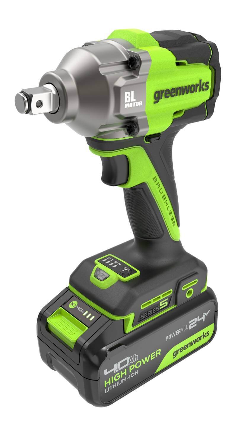 Гайковерт аккумуляторный ударный GREENWORKS IW5500 (3805007CUB)