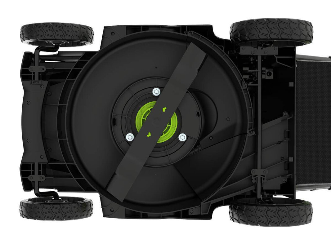 Газонокосилка аккумуляторная GREENWORKS G24X2LM411 (2520907UD) [2х24В, 2х4.0 Ач, з/у]