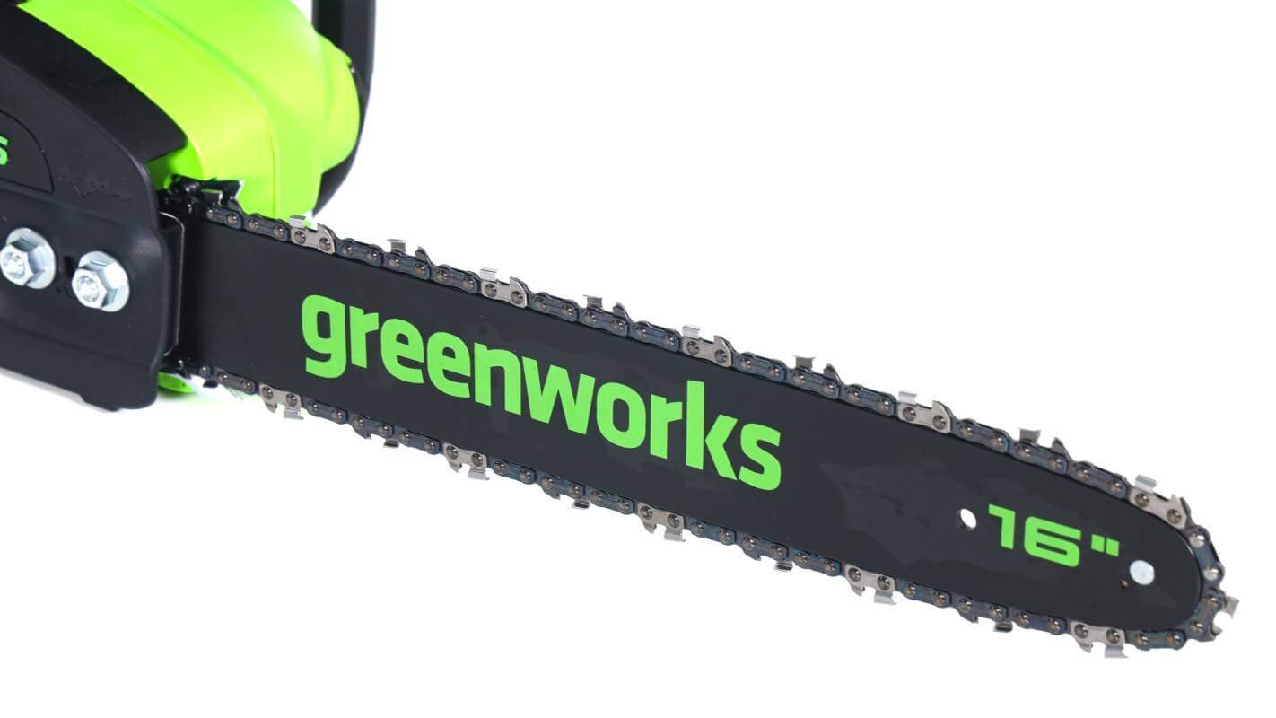Пила цепная аккумуляторная GREENWORKS GD40CS20XK4 (2008807UB)