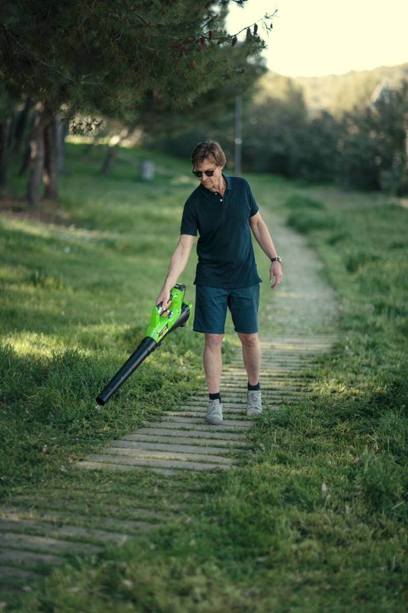 Воздуходувка аккумуляторная GREENWORKS G40ABK4 (2400807UB)