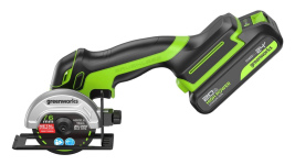 Шлифмашина угловая аккумуляторная мини GREENWORKS GD24UCS (3402007CUA)