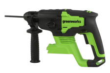 Перфоратор аккумуляторный GREENWORKS GD24SDS2 (3803007UB)